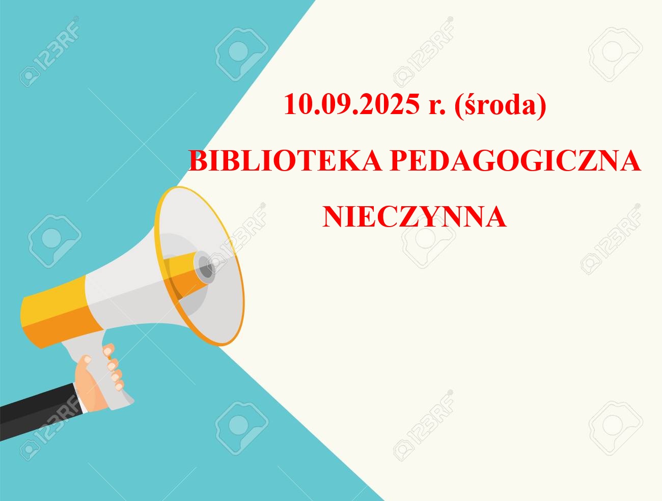 10.09.2025 - BIBLIOTEKA NIECZYNNA